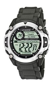 Horlogeband Calypso K5577-1 Rubber Antracietgrijs 22mm