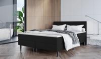 ACTIE Boxspring 160 x 210 Zwart/Antraciet - Bloss - thumbnail