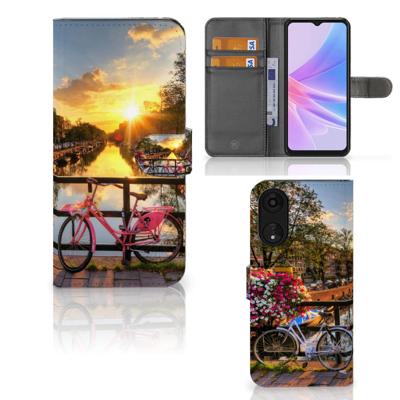 OPPO A78 5G | A58 5G | Flip Cover | Amsterdamse Grachten