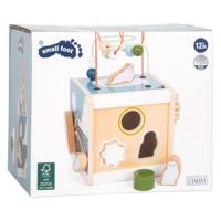 Small Foot - houten motorische activiteitskubus arctic