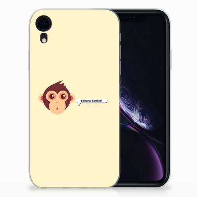 Apple iPhone Xr Telefoonhoesje met Naam Monkey Apple iPhone Xr Telefoonhoesje met Naam Monkey