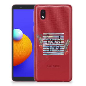 Samsung Galaxy A01 Core Telefoonhoesje met Naam Boho Beach