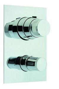 Cisal Less Inbouw Thermostaatkraan met 3-weg omsteller en stopkraan LS0185032A