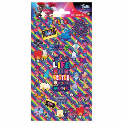 Totum Stickervel twinkle trolls