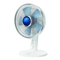 Rowenta VU2730 Turbo Extreme Plus Tafelventilator 30 cm Wit/Blauw - thumbnail