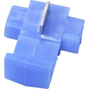 TRU COMPONENTS 1583029 Snelklemverbinder Flexibel: 2.50-2.50 mm² Massief: 1.50-1.50 mm² Aantal polen: 2 1 stuk(s) Blauw