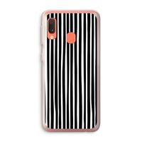 Stripes: Samsung Galaxy A20e Transparant Hoesje