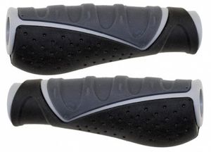Velo handvatten Ergonomisch kraton gel 135 mm zwart per paar Velo handvatten Ergonomisch kraton gel 135 mm zwart per paar