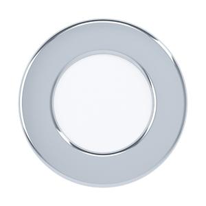 Eglo 4000K inbouwspotFueva 5 IP44 - Ø 8,6cm chroom - 99208