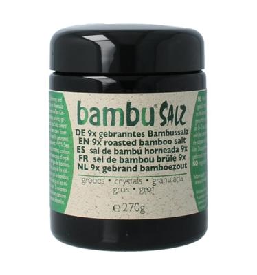 Bamboezout grof 9x gebrand