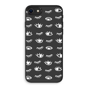 Eye pattern #3: iPhone SE 2020 Biologisch afbreekbaar hoesje