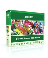 New York Puzzle Company Kleuren over de hele wereld - 1000 stukjes