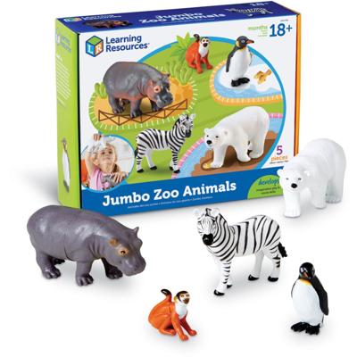 Learning Resources Wilde dieren Jumbo 5 stuks