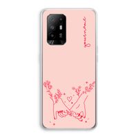 Best Friends: Oppo A94 5G Transparant Hoesje Best Friends: Oppo A94 5G Transparant Hoesje