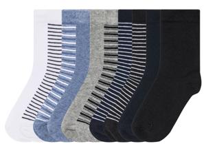 lupilu 10 paar baby sokken (23-26, blauw/wit/zwart/grijs)