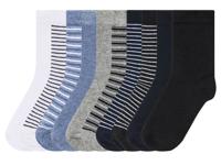 lupilu 10 paar baby sokken (23-26, blauw/wit/zwart/grijs)