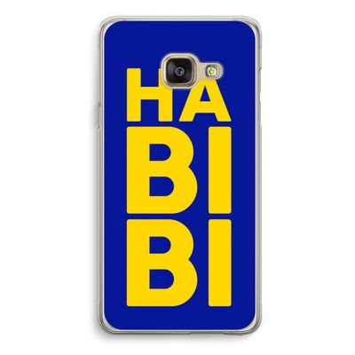 Habibi Blue: Samsung A3 (2017) Transparant Hoesje
