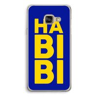 Habibi Blue: Samsung A3 (2017) Transparant Hoesje