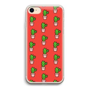 Mini cactus: iPhone 7 Transparant Hoesje