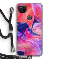 Earth And Ocean: Pixel 4a Transparant Hoesje met koord