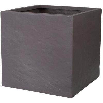Bloempot Strata 40 x 38 x 40 cm Cement Plastic Vierkant