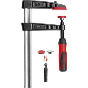 Bessey TG20-2K Smeedijzeren schroefklem TG-2K Spanbreedte (max.):200 mm Afm. werkbereik:100 mm