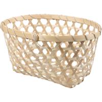 Broodmand ovaal - gevlochten hout - 25 x 19 x 12.5 cm Broodmand ovaal - gevlochten hout - 25 x 19 x 12.5 cm