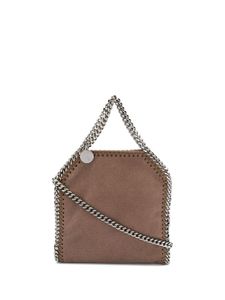 Stella McCartney mini sac porté épaule Falabella - Marron