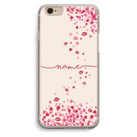 Hartjes en kusjes: iPhone 6 / 6S Transparant Hoesje