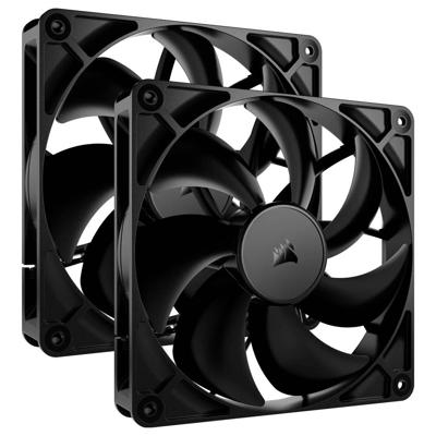Corsair CO-9050191-WW PC-ventilator Zwart (b x h x d) 140 x 25 x 140 mm