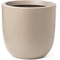 Bolbloempot - CAPI EUROPE - WASTE SMOOTH NL - 35 x 34 cm - Terrazzo beige