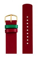 Horlogeband Picto 4320MG Leder Rood 20mm