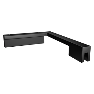 Balmani BMSS korte stabilisatiestang rechts 18x14cm mat zwart