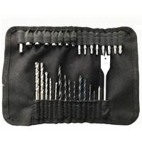 31 IN1 boor en schroevendraaier bit set industriële spade paddle plat hout houtbewerking boring boren met draagbare tas