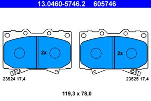 ATE Remblokset 13.0460-5746.2