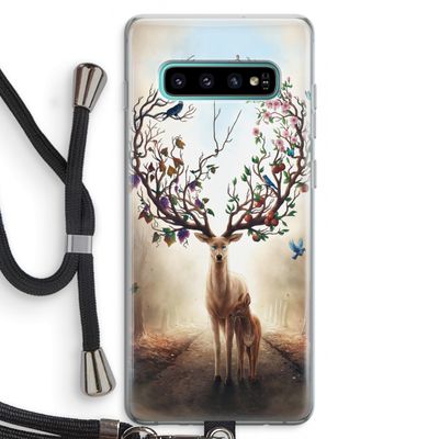Seasons Change: Samsung Galaxy S10 Plus Transparant Hoesje met koord