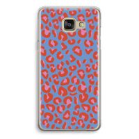 Leopard blue: Samsung Galaxy A5 (2016) Transparant Hoesje Leopard blue: Samsung Galaxy A5 (2016) Transparant Hoesje