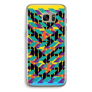 Skew Bee 1: Samsung Galaxy S7 Edge Transparant Hoesje
