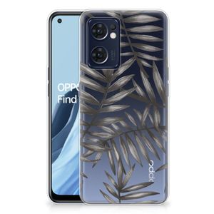 OPPO Reno 7 5G | Find X5 Lite TPU Case Leaves Grey