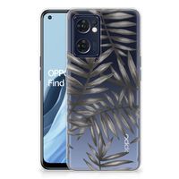 OPPO Reno 7 5G | Find X5 Lite TPU Case Leaves Grey - thumbnail