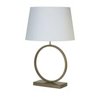 Searchlight TafellampElegant brons met witte kap - EU93102WH