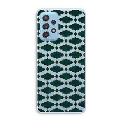 Moroccan tiles: Samsung Galaxy A73 Transparant Hoesje