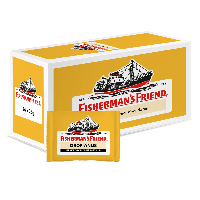 Fisherman's Friend strong drop anijs geel (24x 25gr)