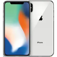 Refurbished iPhone X 64 GB Zilver Gebruikt