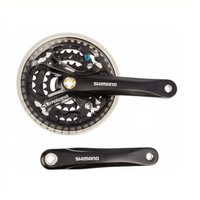 Shimano Crankstel Acera 7/8-speed. 48/38/28T, cranklengte 170mm Zwart, 4mm BCD 104/64 mm, 4-armig - thumbnail