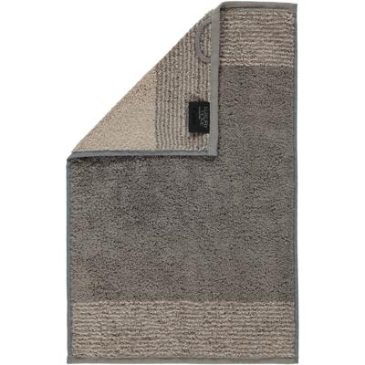 Cawö Cawo Two-Tone Gastendoekje Grafiet 30x50