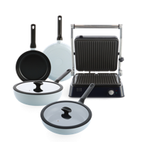 Enjoy Lichtblauw + Contact Grillset