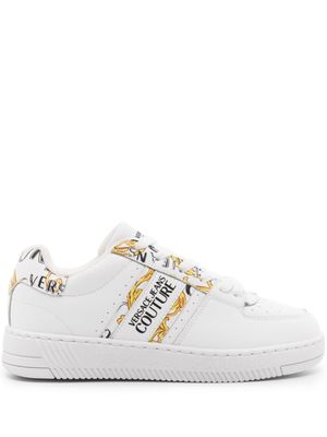 Versace Jeans Couture baskets Meyssa en cuir - Blanc