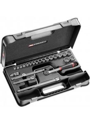 Facom Doppenset 3/8" 12-Kant Mm J.161B 24 Dlg - J.161-4P12 - J.161-4P12