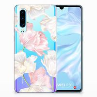 Huawei P30 TPU Case Lovely Flowers - thumbnail